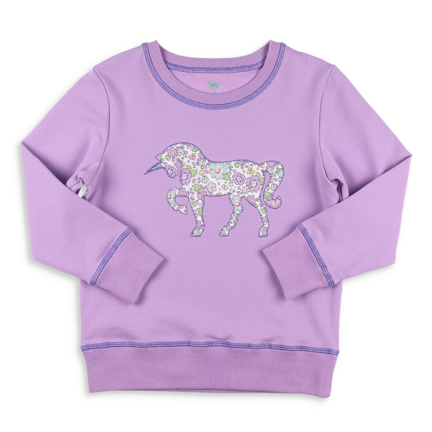 Girls Lavender Haze Sweatshirt - Unicorn