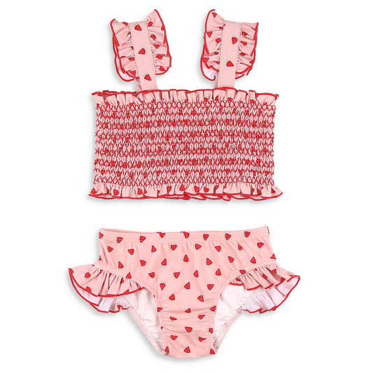 Watermelon Smocked Bikini