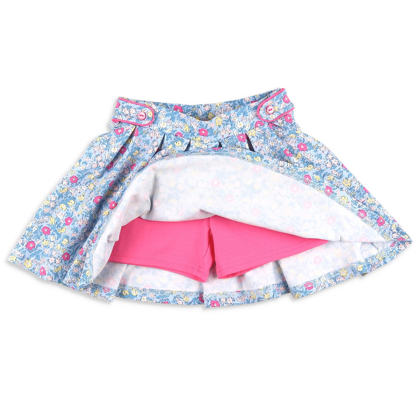 Girls Pleated Skort - Wildflower