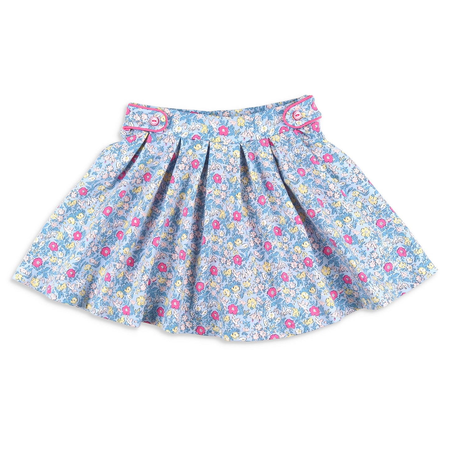 Girls Pleated Skort - Wildflower