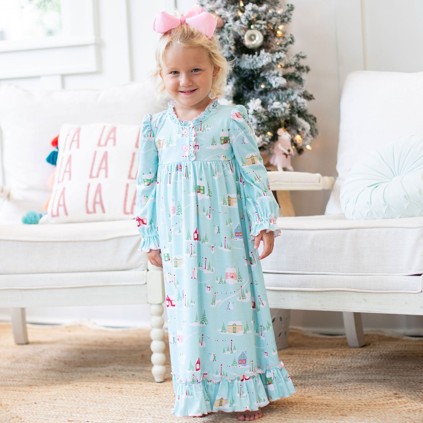 Girls Gown - Winter Wonderland