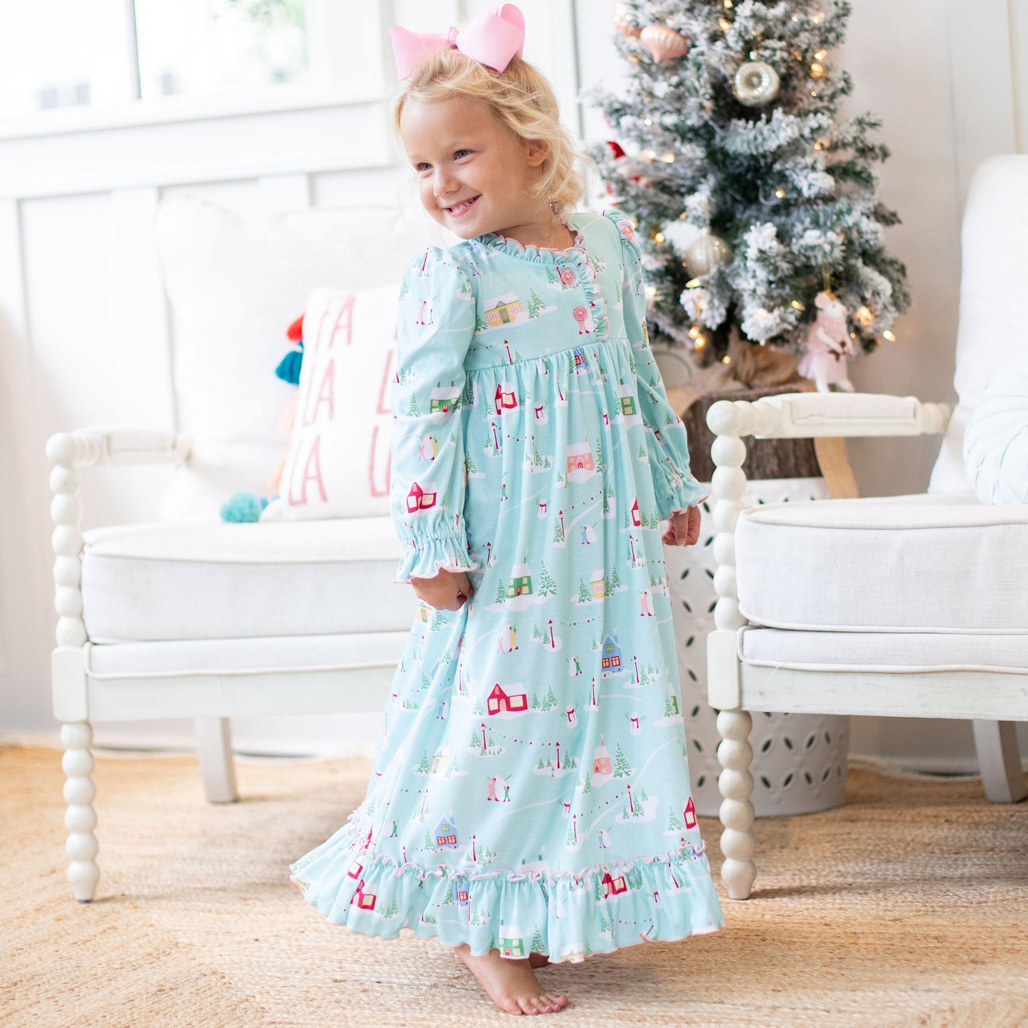 Girls Gown - Winter Wonderland