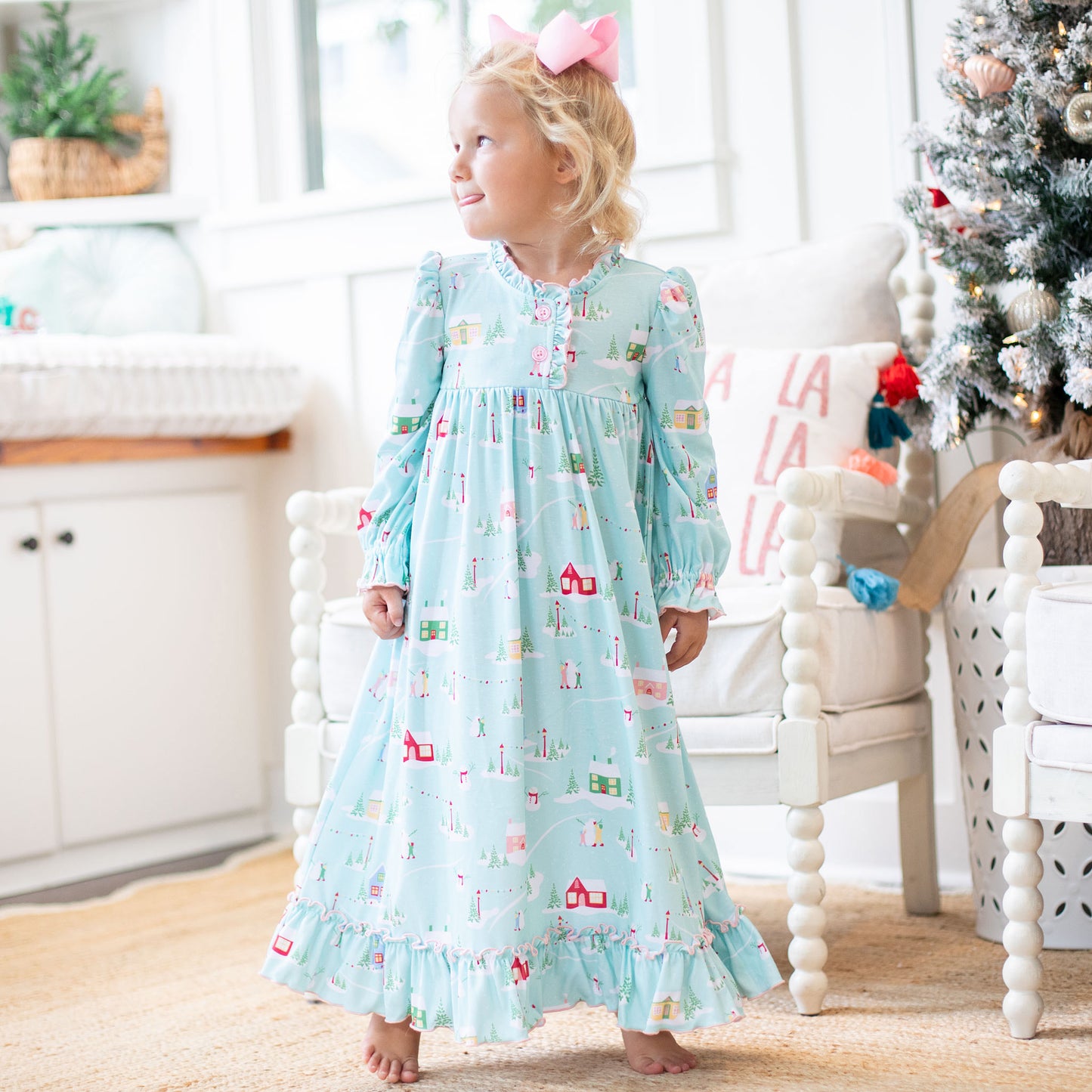 Girls Gown - Winter Wonderland