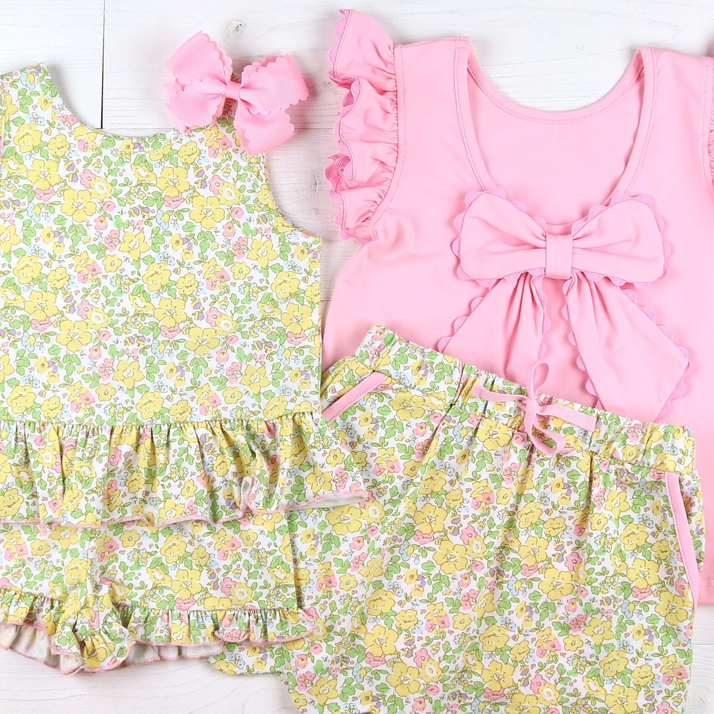 Sunny Blooms Short Set