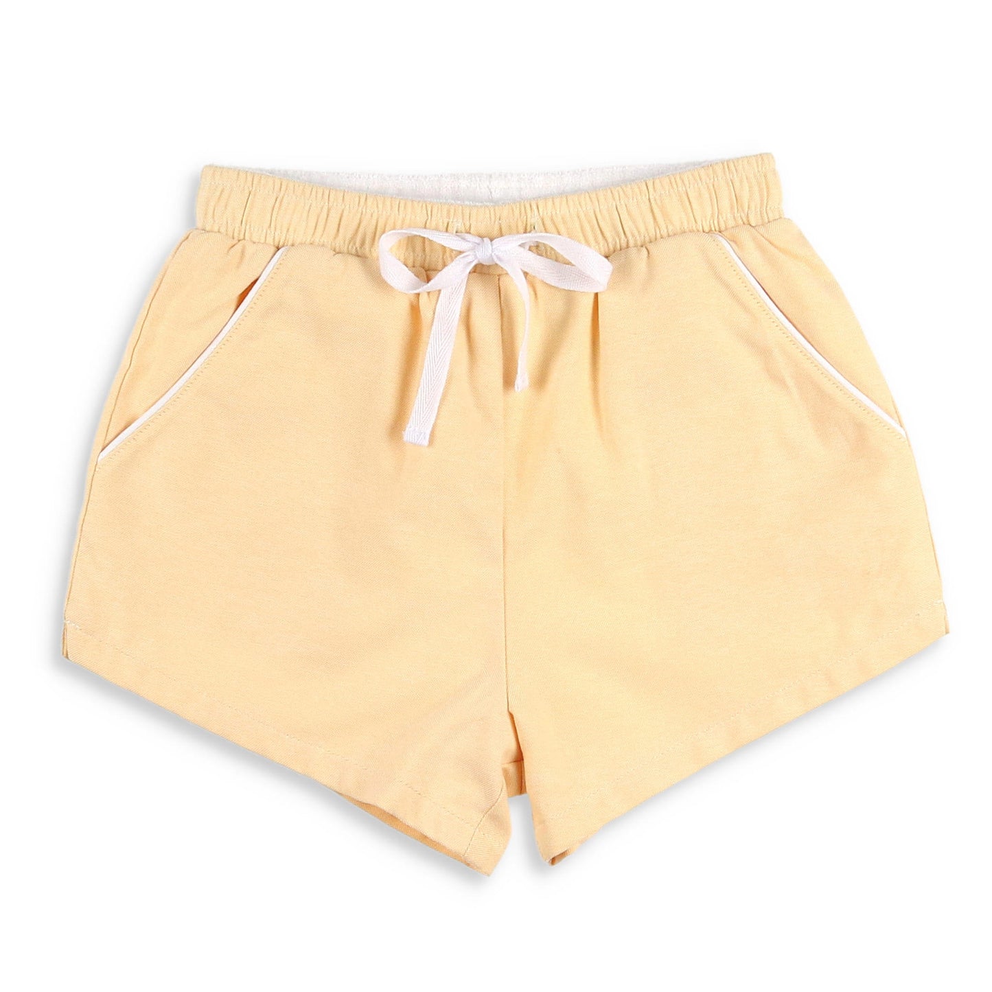 Yellow Oxford Shrimp Shorts