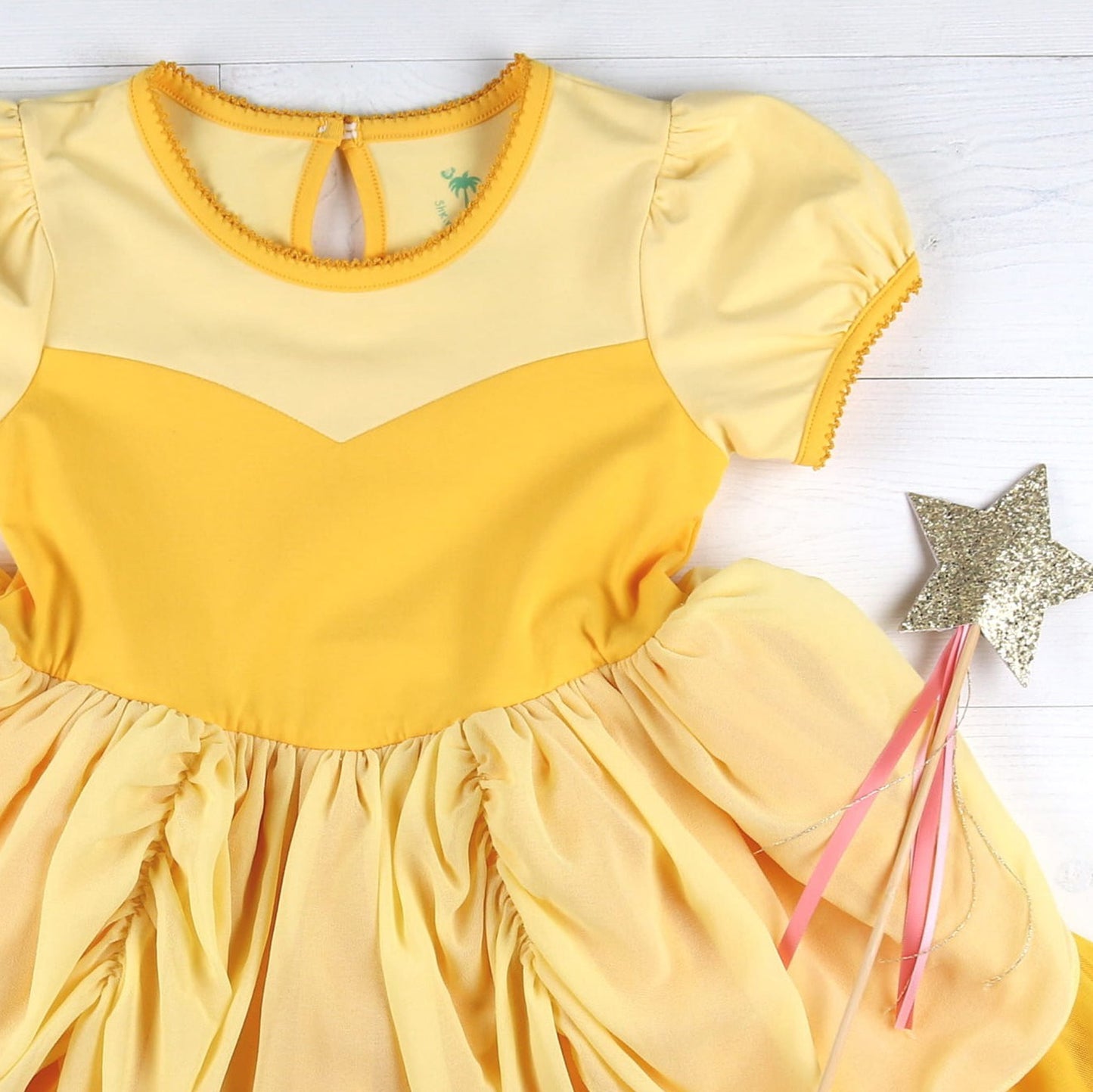 Girls Dress - Yellow Princess