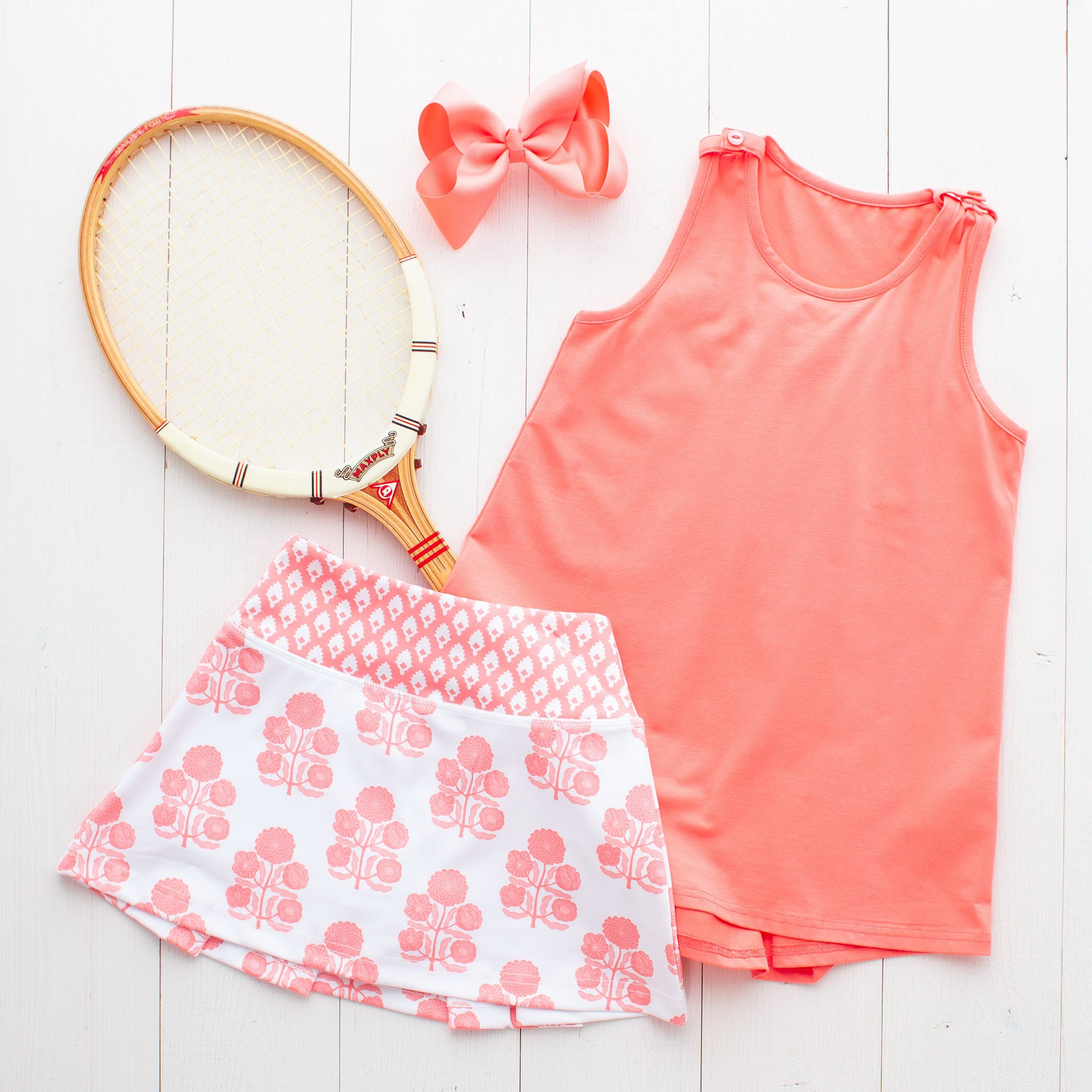 Blush Girl's Tennis Skirt