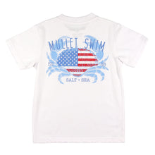 Load image into Gallery viewer, Red, White, Blue Men&#39;s Pocket T