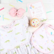 Load image into Gallery viewer, Pink Party Animals Pima Bib