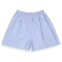 Load image into Gallery viewer, Blue Check Knit Shorts
