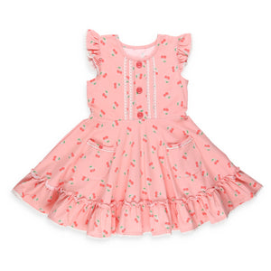 Cherry Blossom Twirl Dress