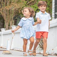 Load image into Gallery viewer, little boy holding hands with his brother walking down the sidewalk