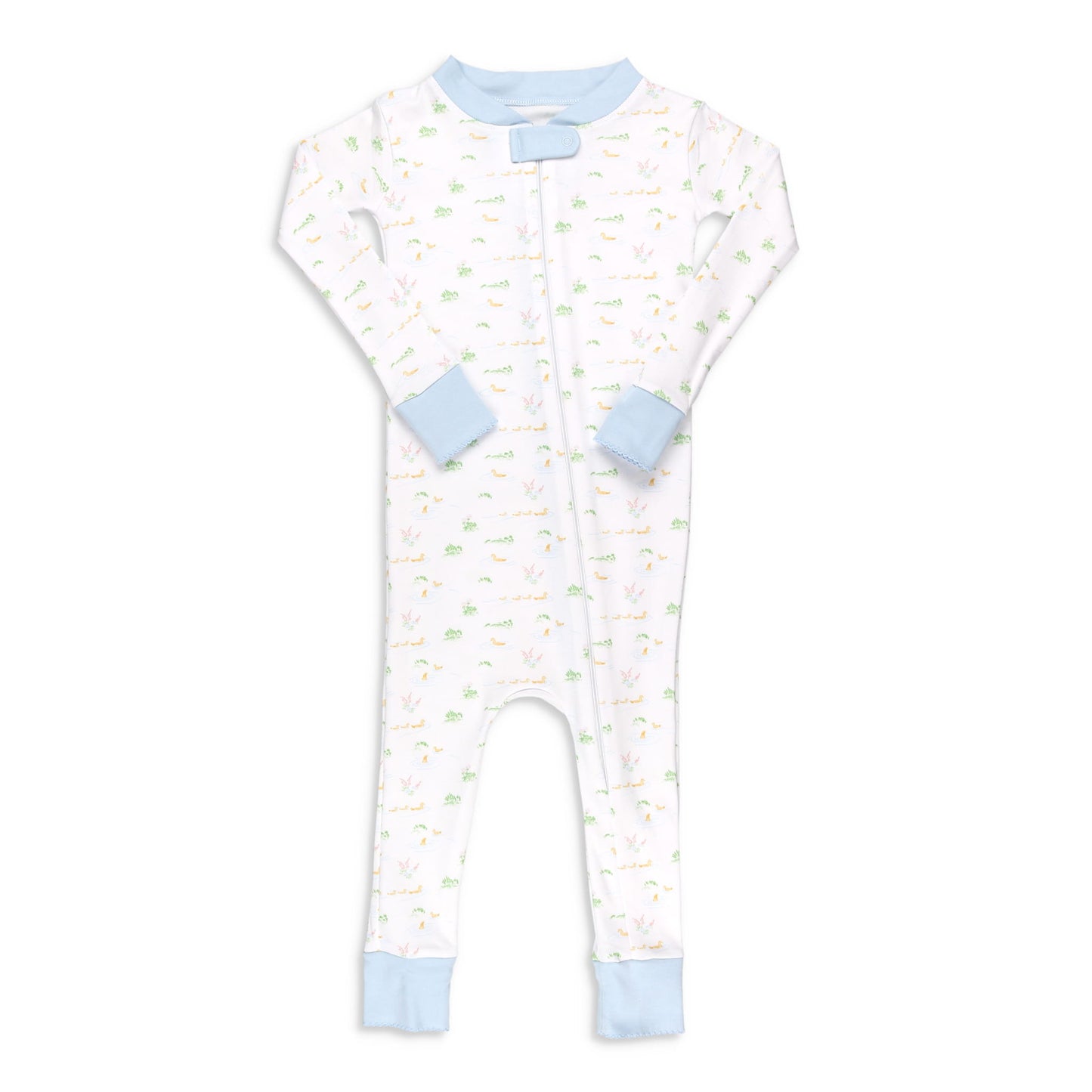 Ducky Blue Pima Onesie