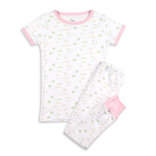 Ducky Pink Pima Lounge Set