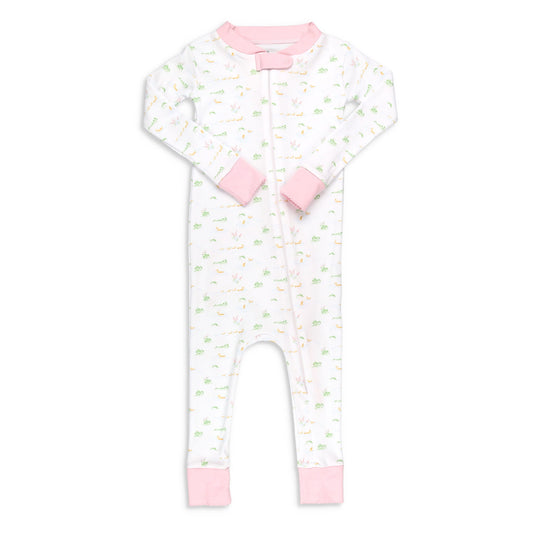 Ducky Pink Pima Onesie