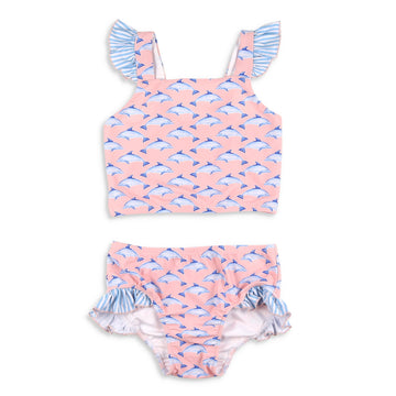 Girls Swimwear - Shrimp and Grits Kids