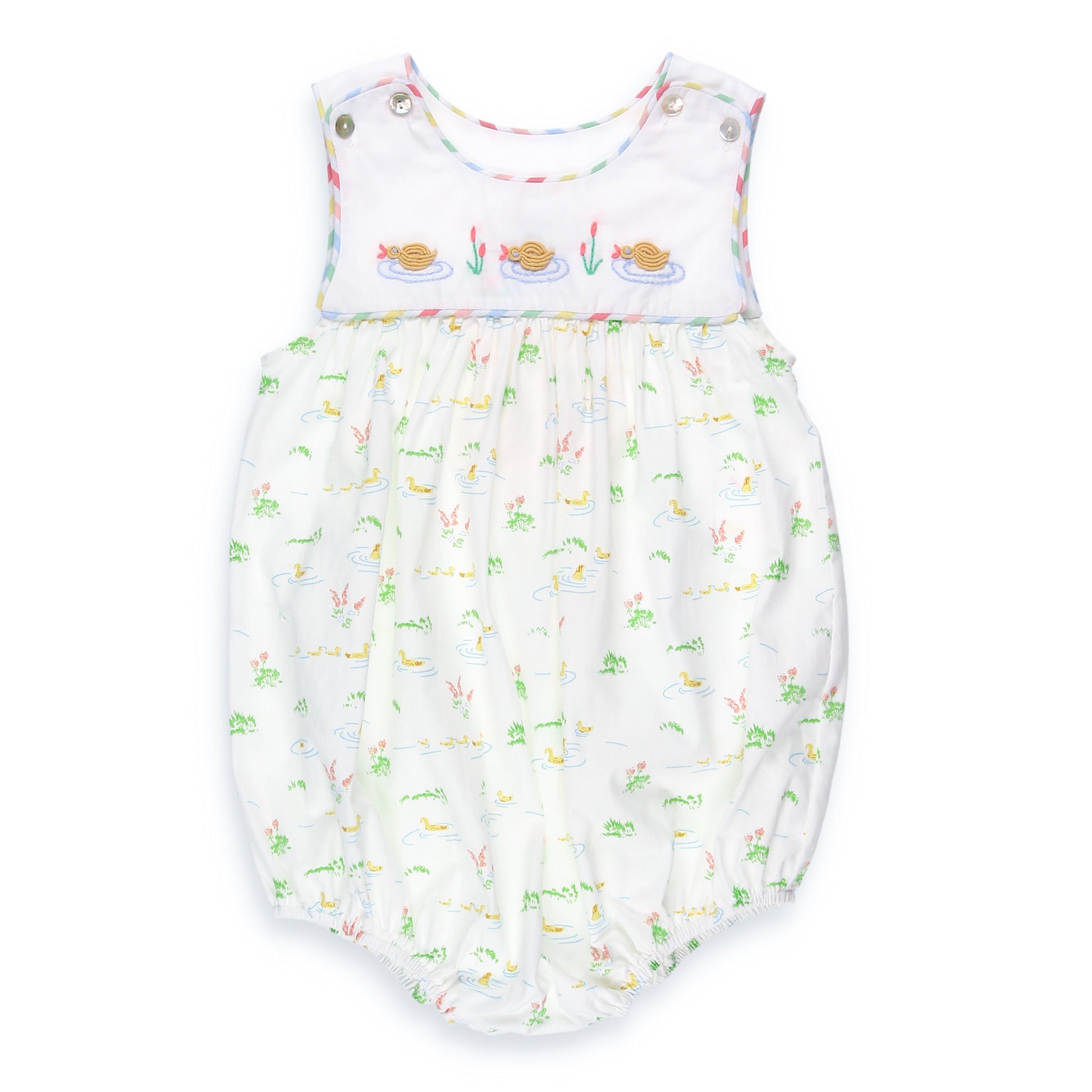 Lily Pad Embroidered Bubble