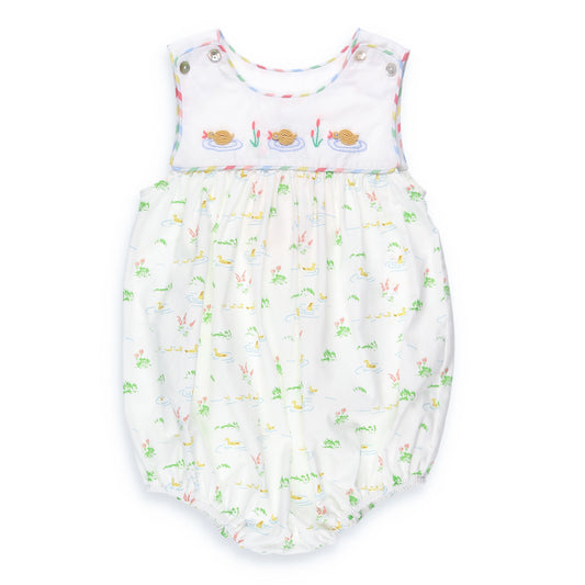 Lily Pad Embroidered Bubble