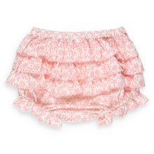 Load image into Gallery viewer, Girls Petit Rose Smocked Bloomer Set back view