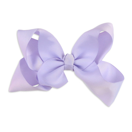 Lilac Biggie Bow
