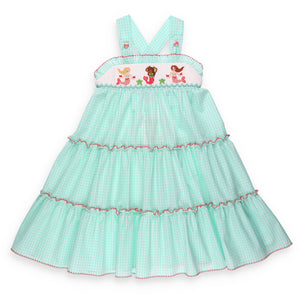 Under The Sea Smocked Twirl Dress