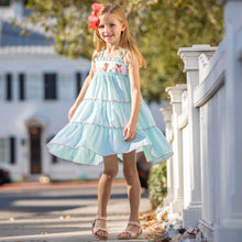 Load image into Gallery viewer, little girl walking down the sidewalk