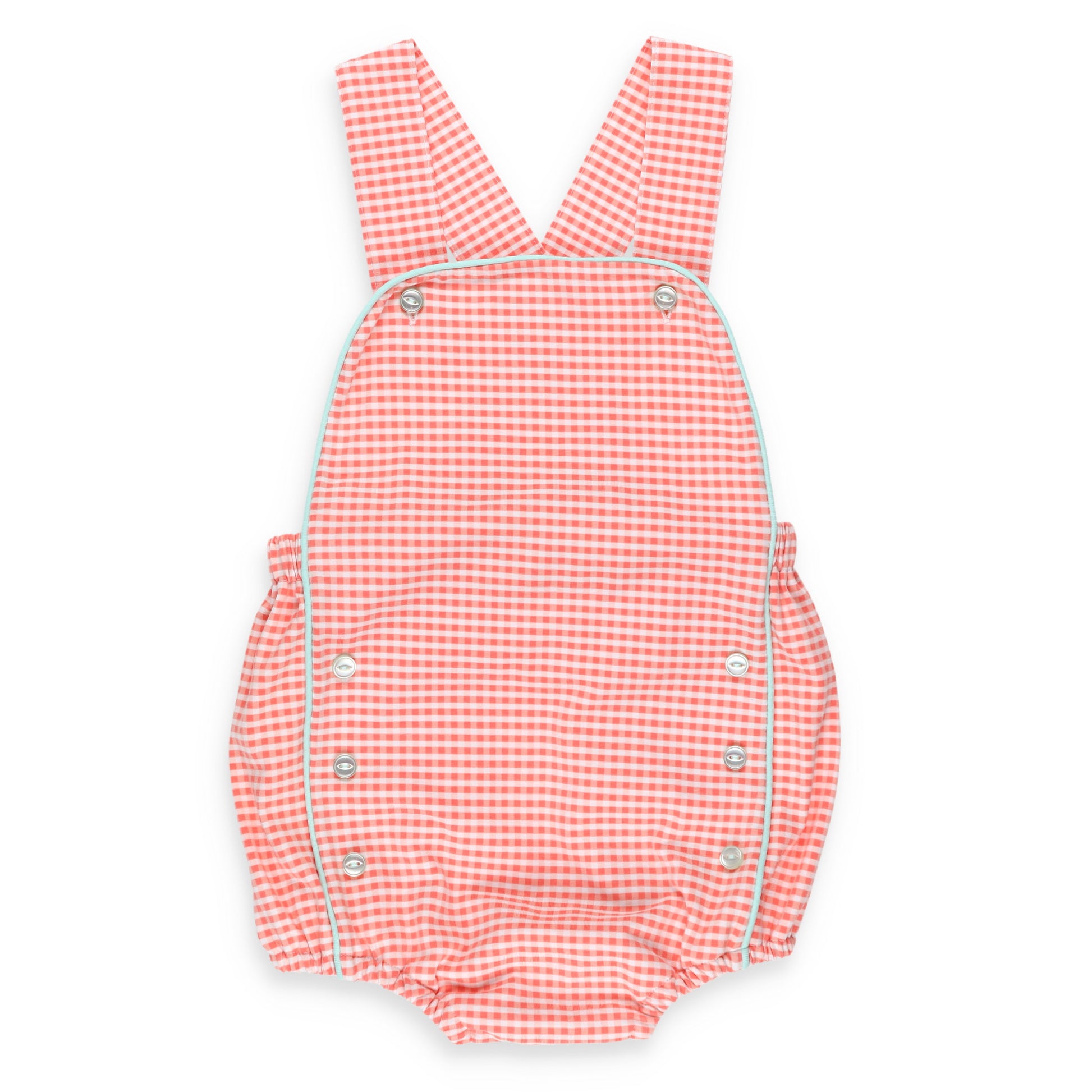 Unisex Picnic Check Romper