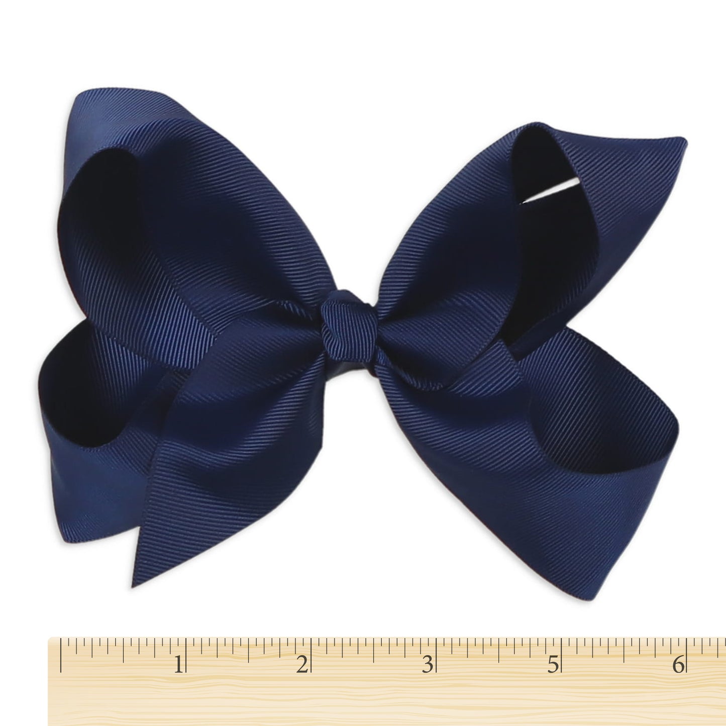 Navy Biggie Bow