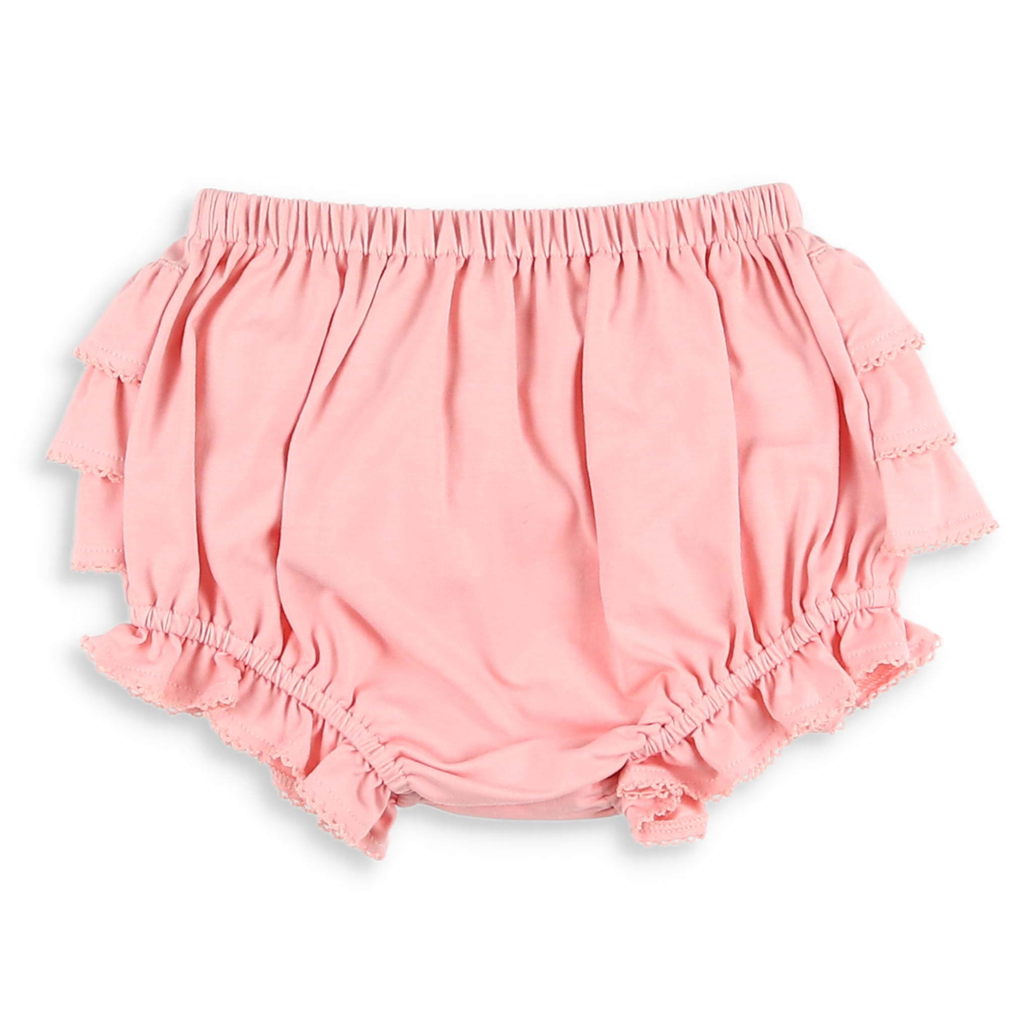 Tinley Pink Ruffle Bloomers 2T Shrimp and Grits Kids