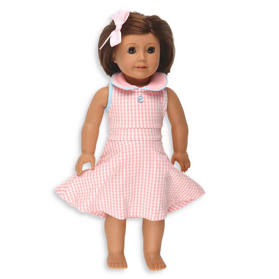 Tennis Club Twirl Dress - Doll Dress