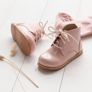 Pink Grayson Booties