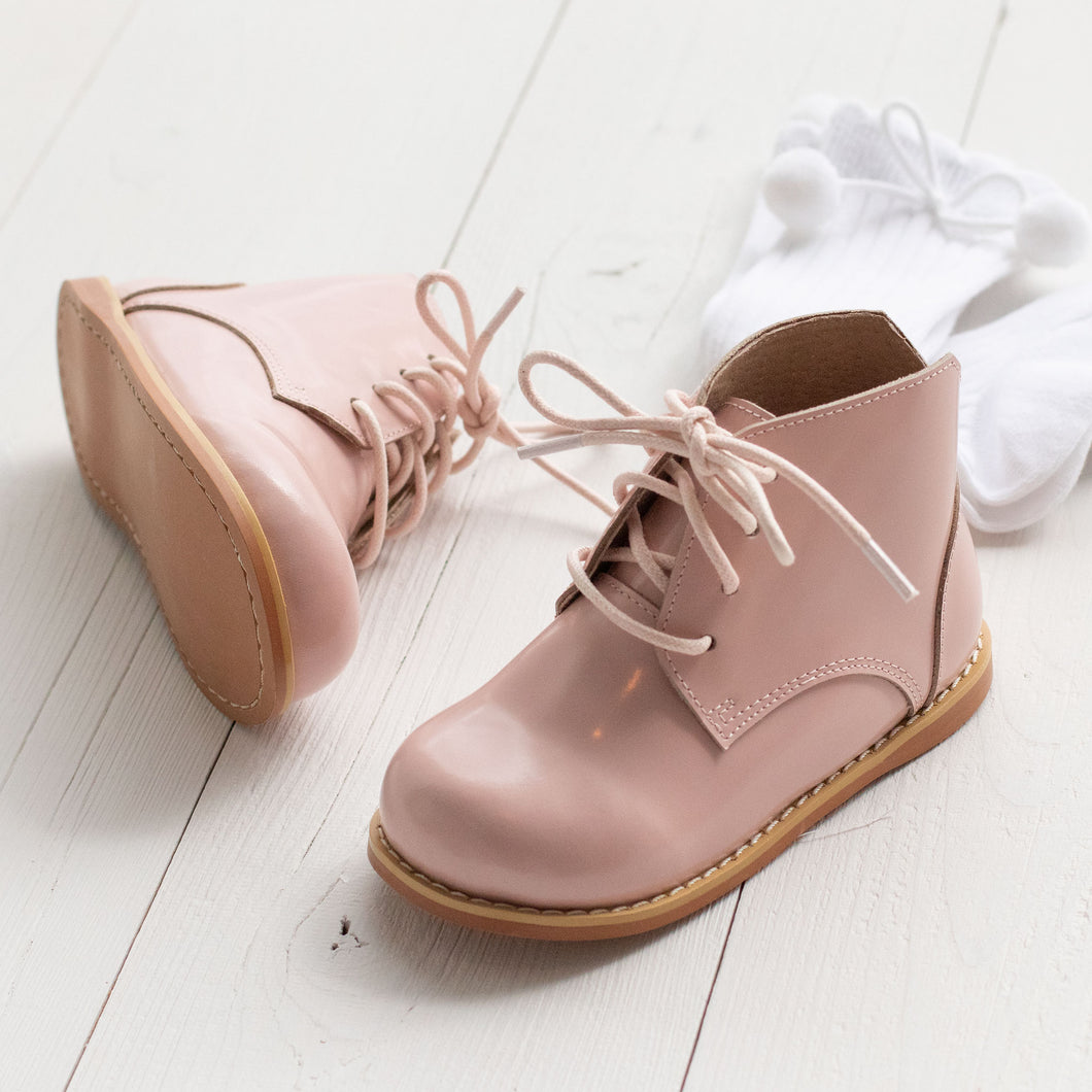 Pink Grayson Booties