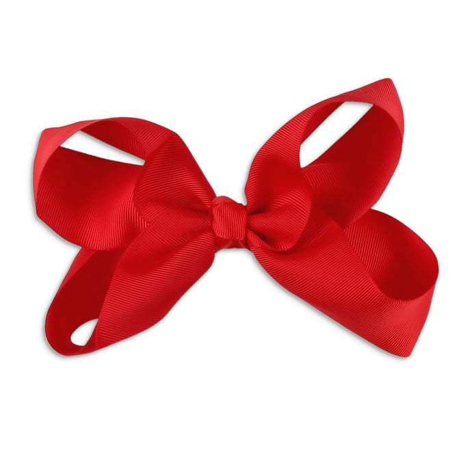 Red Biggie Bow
