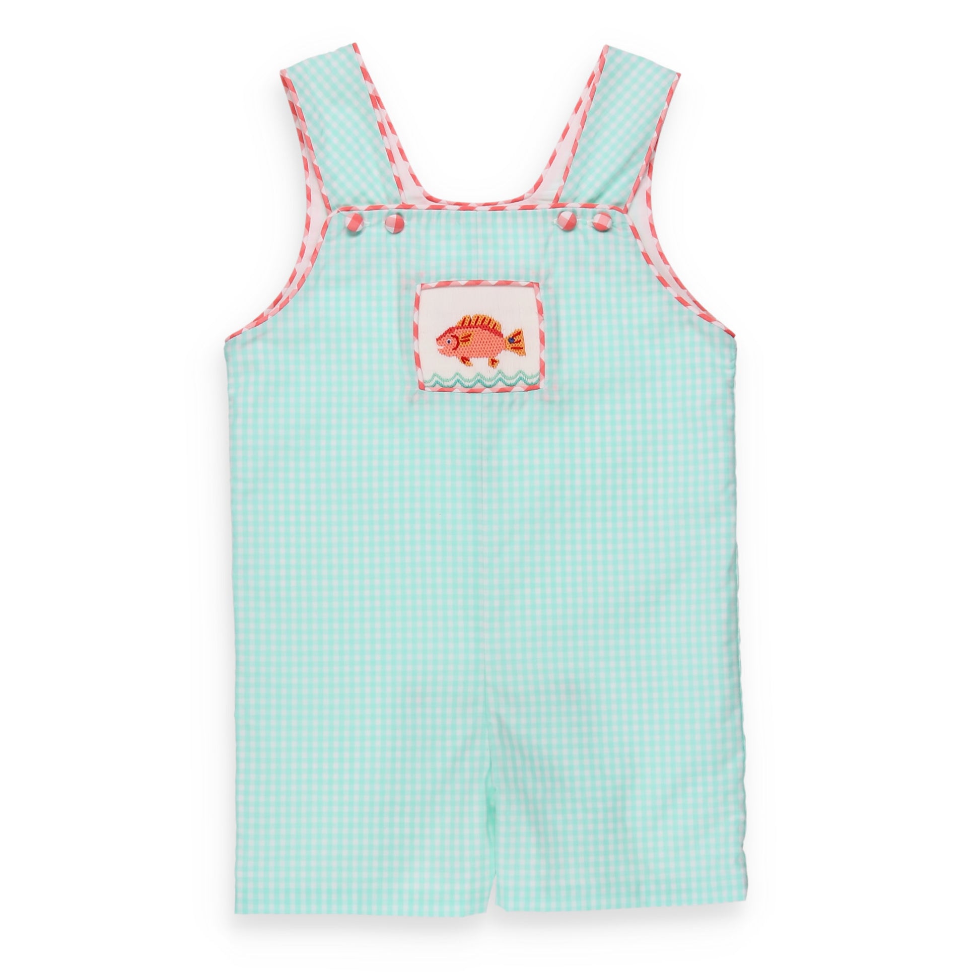 Under The Sea Smocked Shortall