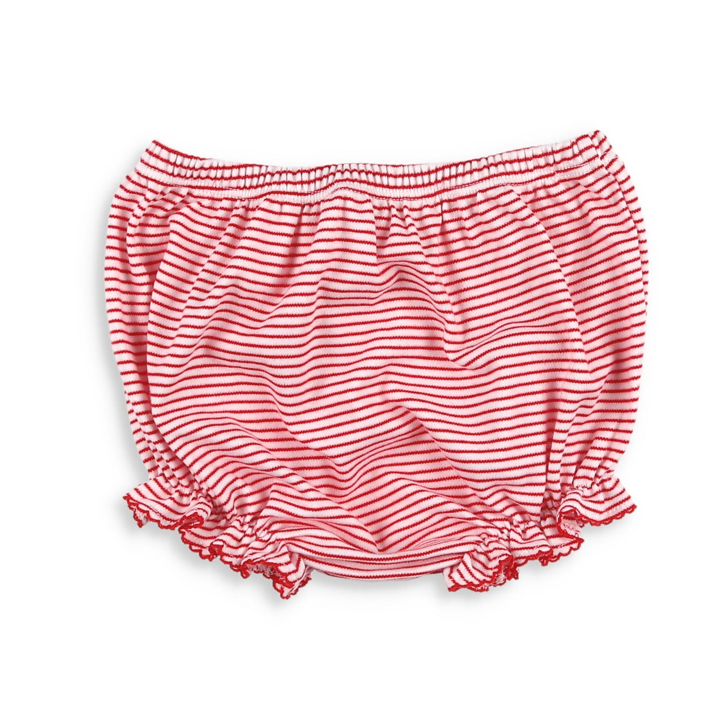 red striped baby bloomers