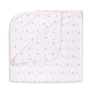 Rosette Pima Baby Blanket