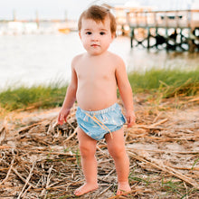 Load image into Gallery viewer, little baby in Catalina Swim Diaper Cover
