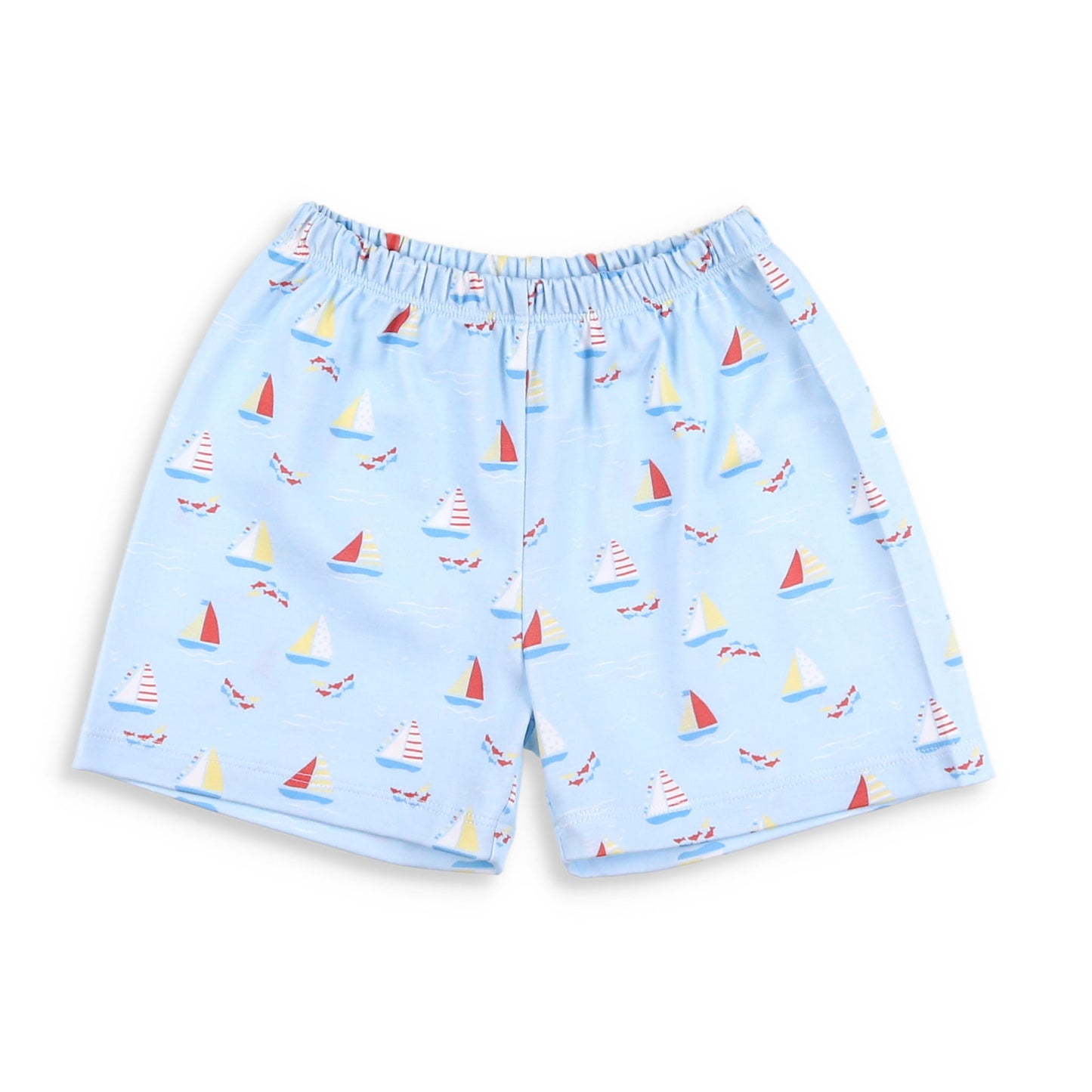 sailboat cotton shorts