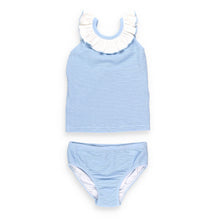 Load image into Gallery viewer, Girls Light Blue Skye Tankini