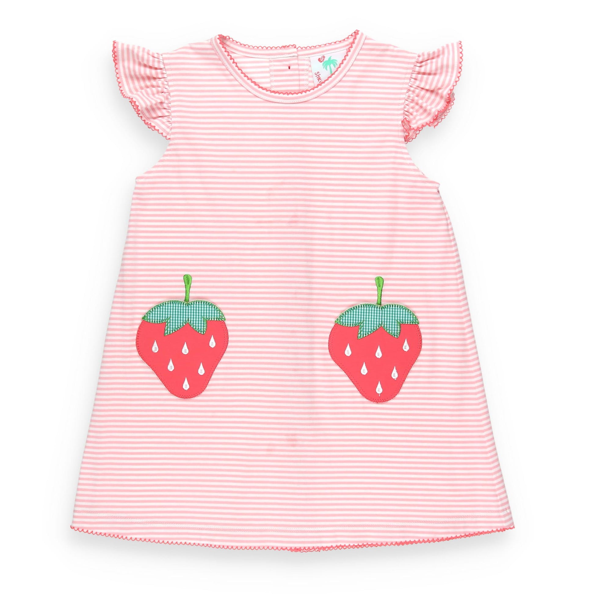 Strawberry Pickin’ Pocket Dress