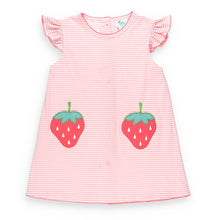 Load image into Gallery viewer, Strawberry Pickin’ Pocket Dress