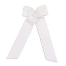 Load image into Gallery viewer, White Birdie Hair Bow