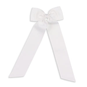 White Birdie Hair Bow