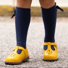 Load image into Gallery viewer, Mustard T-Strap Mary Janes